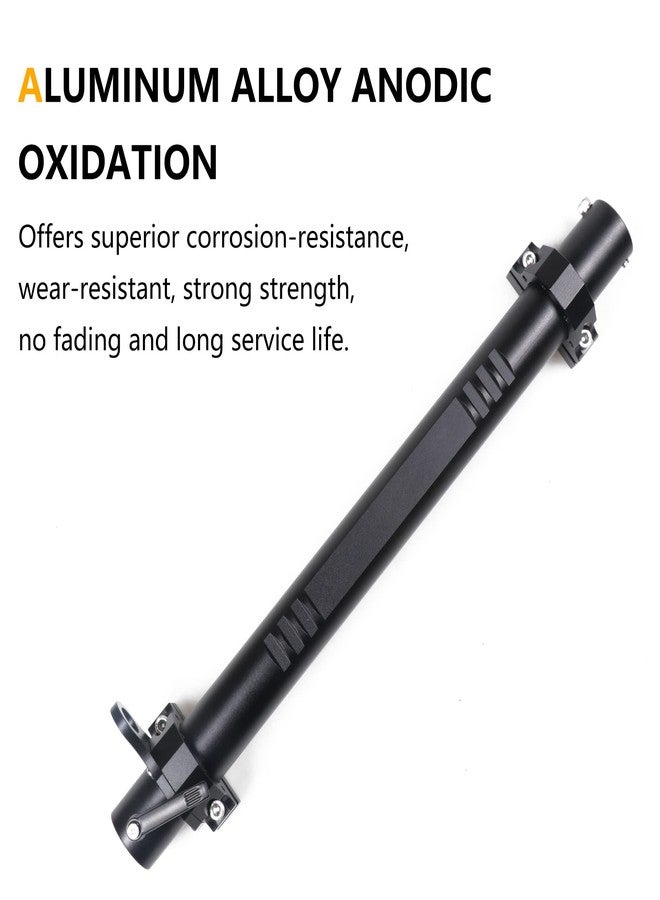 RERPRO Flag Mount Flagpole Holder for 2021 2022 2023 2024 2025 New Ford Bronco 2/4 Door Exterior Accessories Tailgate Hinge Aluminum Single Flag Pole Mount with CB Antenna Bracket Base - Image 4